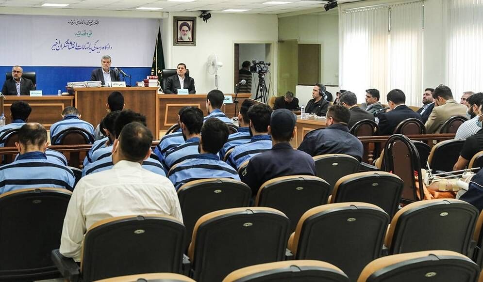 法庭开庭审理近期德黑兰暴徒的指控